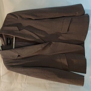 1601 gray Blazer size 14
